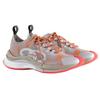 Gucci RUN Low Top Running Shoes Women's Gray Orange 680903 UF310 1270