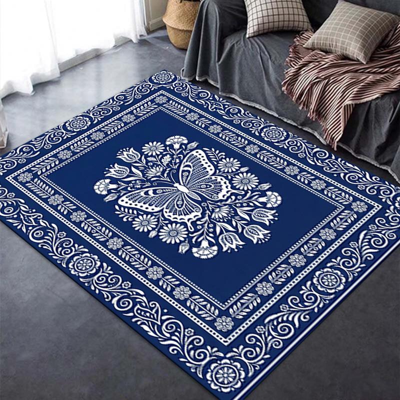 2025 New Butterfly Decoration Carpet Rug for Living Room Bedroom Home Sofa Decoration,Kids play Non-slip Floor Mat37