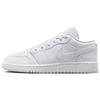 Air 1 Low GS Triple White 2023 Kids Sneakers 553560-136