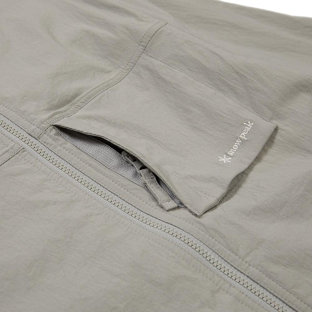 [Snowpeak] Kids' Root Out-pocket Windbreaker Fog Gray (S24MKRWB80)