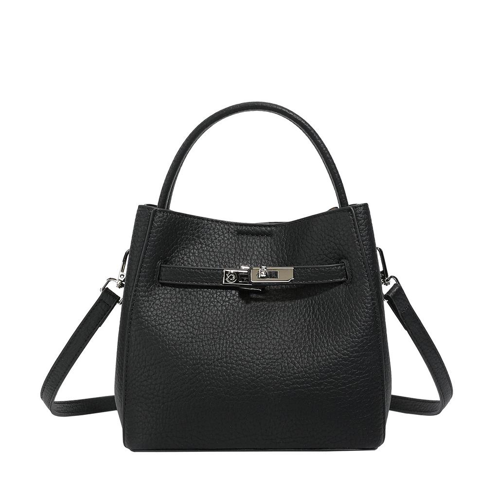 Bucket Bag, Fashionable Vegetable Basket Bag, Versatile Texture and Temperament, Hand-held Bag, Daily Commuting Shoulder Bag