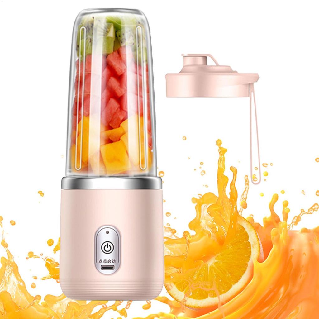 New Portable Electric Blender 11W USB Rechargeable Cordless Juicer High Powerful Juicer Cup For Smoothie Milkshake Juice Food