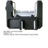 Golf Cart Steering Wheel Phone Holder Universal Flip-up Phone Mount for Golf Cart Anti-Slip