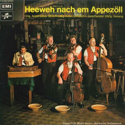 LP Record STREICHMUSIK ALDER URNASCH, GESCHWI - Heeweh Nach Em Appezoll 3E06233799 EMI COLUMBIA 1975 Switzerlan Folk Used