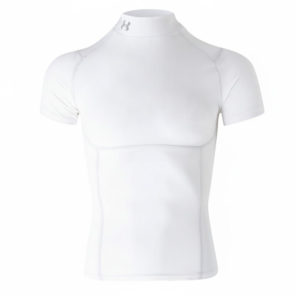 

Under Armour Training Quick-Dry Breathable Compression Short Sleeve Fitness Shirt Men tops 6015383-100 3XL