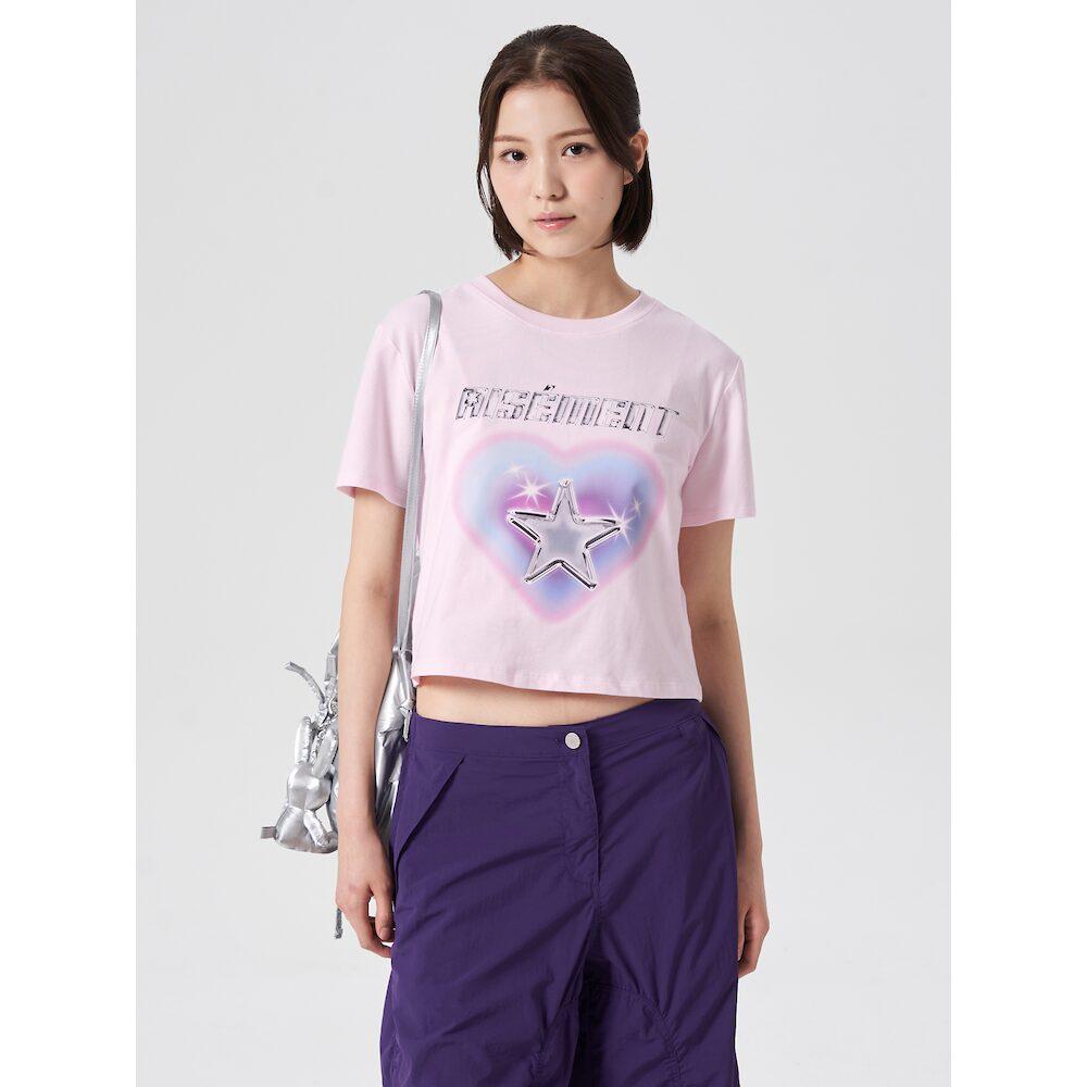 8seconds Graphic Short Sleeve Crop T-Shirt Light Pink (164742Ey1Y)