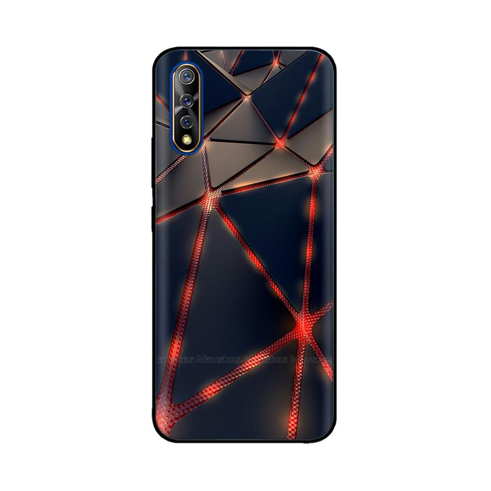 Handyhülle für Vivo V17 Neo Weiche TPU-Silikon-Rückseite für Vivo S1 1907 6,38" V17Neo V 17 neo Schützende bedruckte Hülle