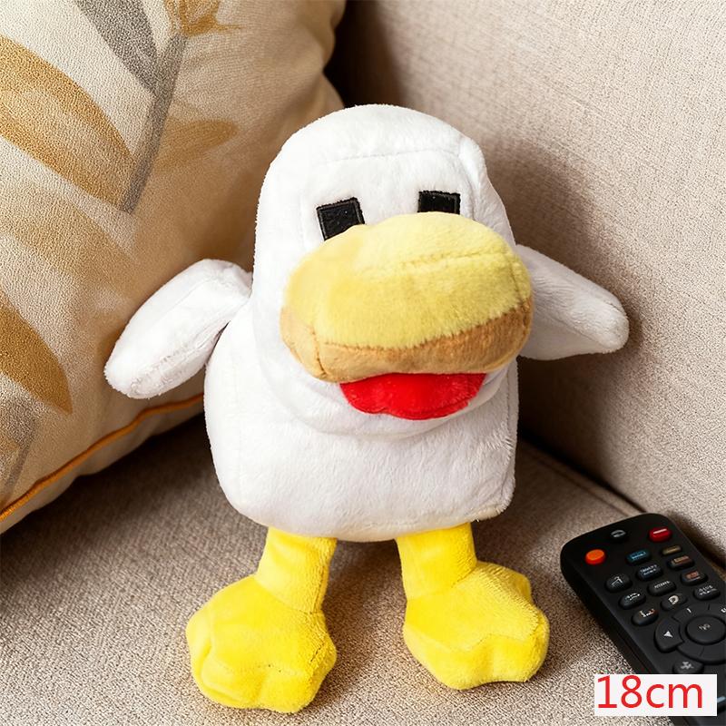 18cm Chicken Plush Toy - Cute Stuffed Soft Decoretion Doll Children's Gift Movie Peripherals