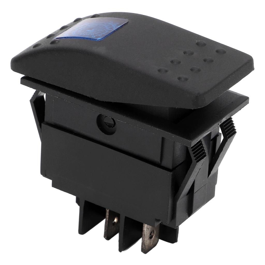 Boat Rocker Switch LED Light Bar Rocker Switch Rocker Power Switch 16A 250VAC for Electric Car