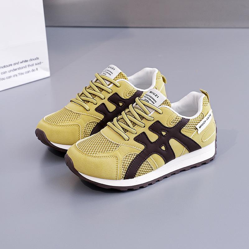 

Spring new student leisure sports Forrest Gump board shoes street shot K 35 жёлтый