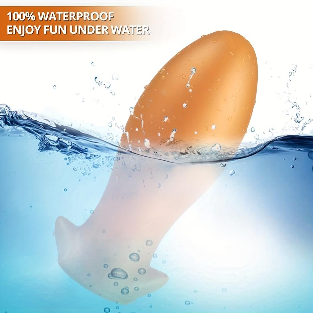 Super-Sized Anal Plug Trainer: Liquid Silicone Anal Plug Prostate Massage Anus Dilator For Beginners Advanced Users
