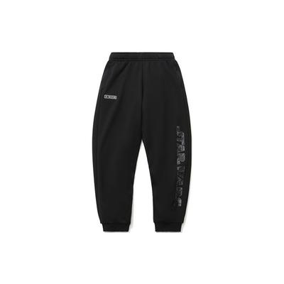 Li Ning X Star Wars Cuffed Loose Fit Sports Pants Men Pants Black AKLR371-2
