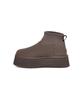 Ugg [Women] Mini Platform Boots (Classic Mini Dipper) - Thundercloud / 1168170Thnd