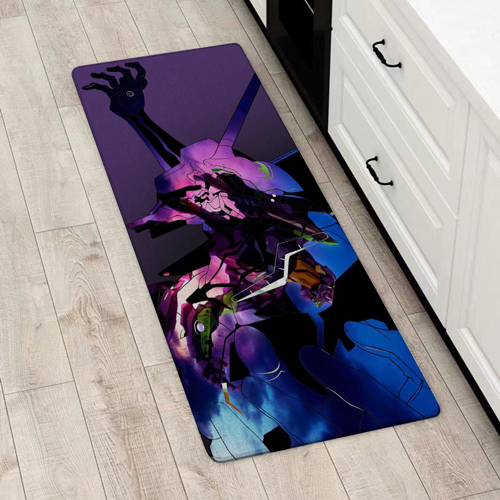 Entrance Front Door Doormat Game Evangelions Non-slip Kitchen Rug Living Room Rugs Balcony Bathroom Foot Mat Floor Mats Carpet