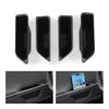 For RIVIAN R1T R1S Car Side Door Handle Storage Box Tray ABS Organizers Accessories Black 4PCS