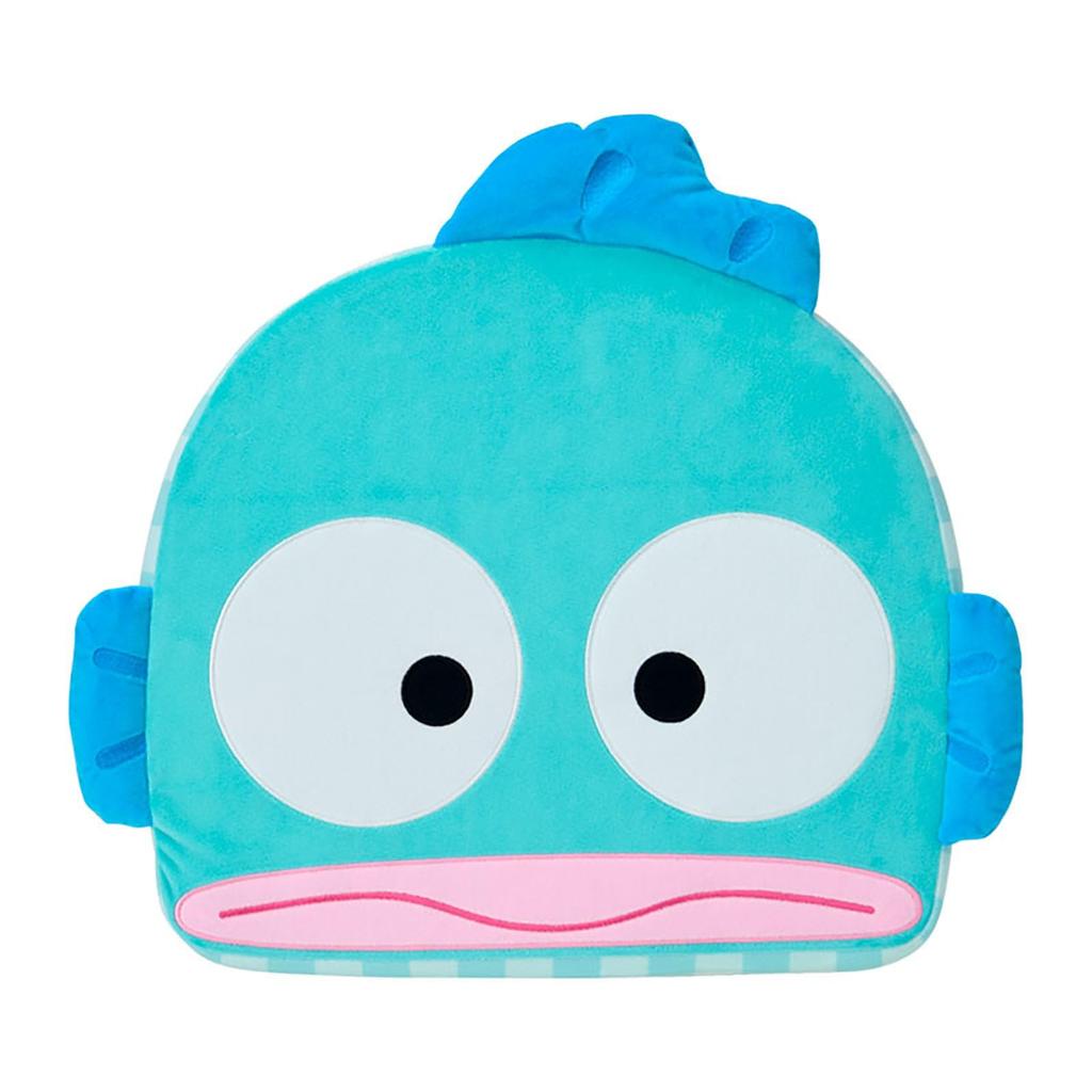 Sanrio Mochimochi Pillow Hangyodon polyester urethane foam Cushion 704253 Cover 100% Filling