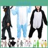 Entzückender Tier-Pyjama Kigurumi Kinder Cosplay Einteiler mit weichem Flanellmaterial