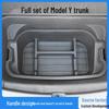 Caixa de Armazenamento de Porta-Malas Dupla Camada Dianteira e Traseira para Tesla Model Y