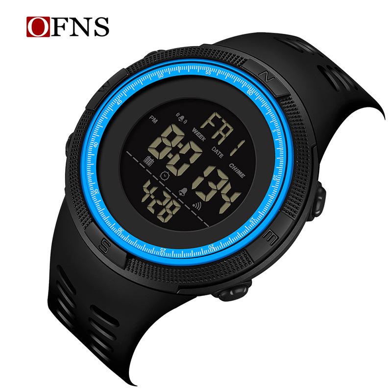 OFNS Popular Multifunctional Luminous Sports Watch for Students