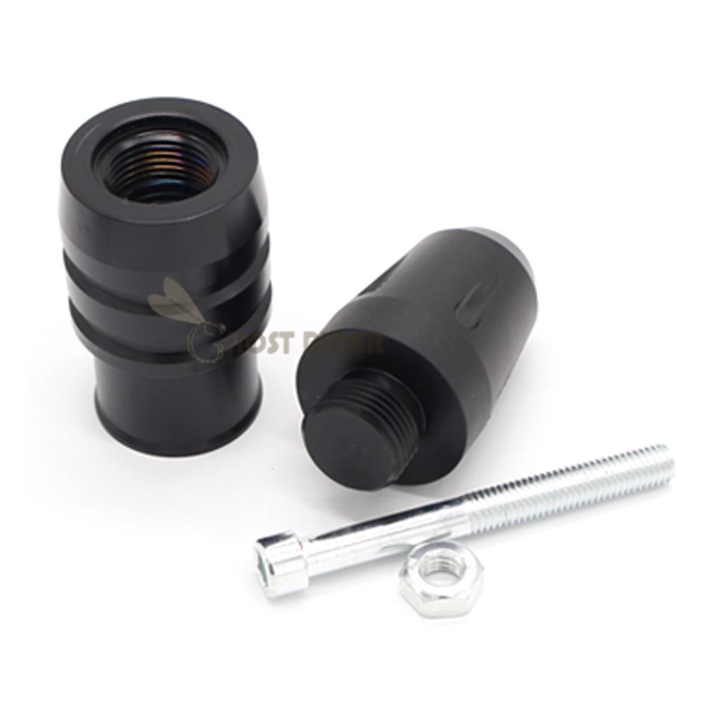 Motorcycle CNC Frame Crash Pads Exhaust Sliders Crash Protector For Kawasaki Z900 Z650 Z750 zx9r zx12r zx14r Falling Protector