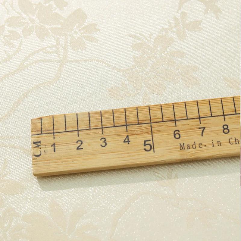 150x100cm Breathable Flower Branch Jacquard Satin Fabric For Women's Dresses Chinese Style Performance Clothing DIY Fabric