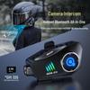Q282X Motorcycle Bluetooth Helmet with 1080P HD Camera and Intercom System