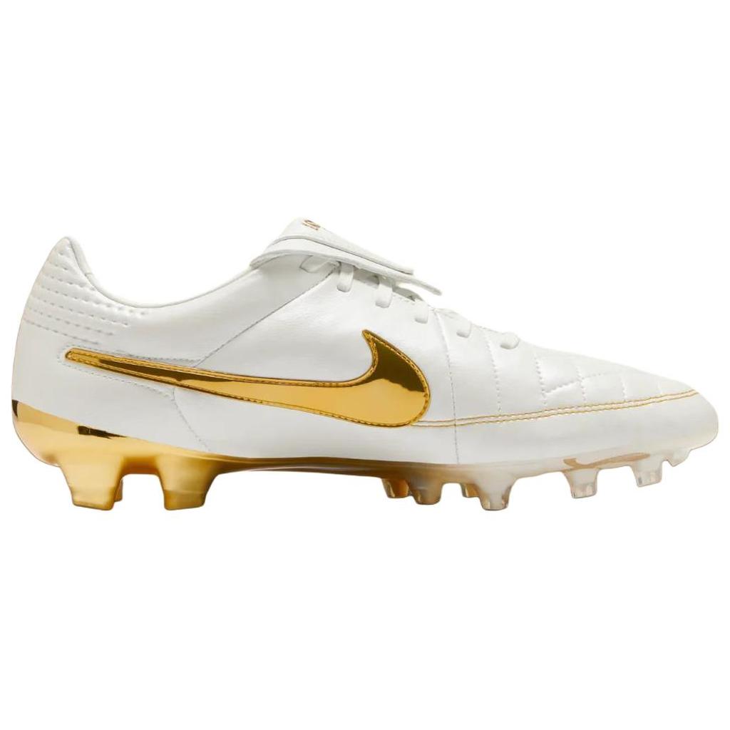 Nike Tiempo Legend SE FG Hauch von Gold Unisex Sneaker Weiß Metallic-Summit-Weiß-Metallic-Gold-Münze IF4388-100