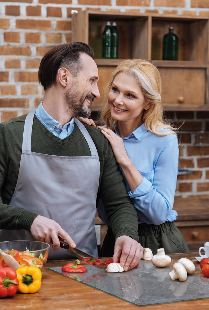 SZKLANA DESKA DO KROJENIA 52x30 MARMUR