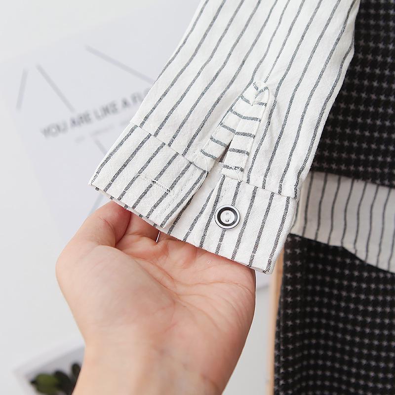 2024 Spring & Autumn Baby Boy Houndstooth Suit: Vest, Long Sleeve Shirt, and Pants