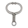 Installez facilement des pinces à nez de taureau avec ressort pour des installations rapides sur le bétail Acier au carbone pour la fiabilité