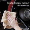 Car Steering Wheel Cover With Cat Paw Shaped Frosted Material, Anti Slip, Ultra Thin, Secure, For Tesla, Honda, Mazda, Etc
