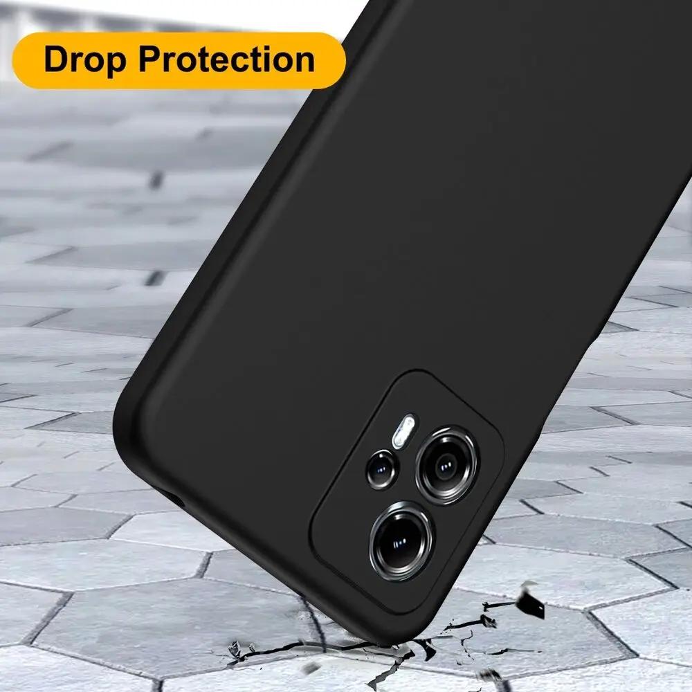 Plain Flexible Liquid Silicone Case For Motorola G75 G35 G55 G85 5G G05 G15 E15 Protective Cover Bumper Shell Coque Fundas