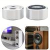 4Pcs Speaker Spikes Stand Feet Pad Aluminum Alloy Speaker Isolation Stand Feet Pad Speaker Feet Pad for Speaker.