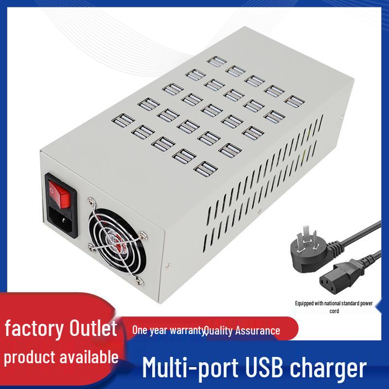 60-Port Desktop Multi-Port Mobile Phone Charging Station