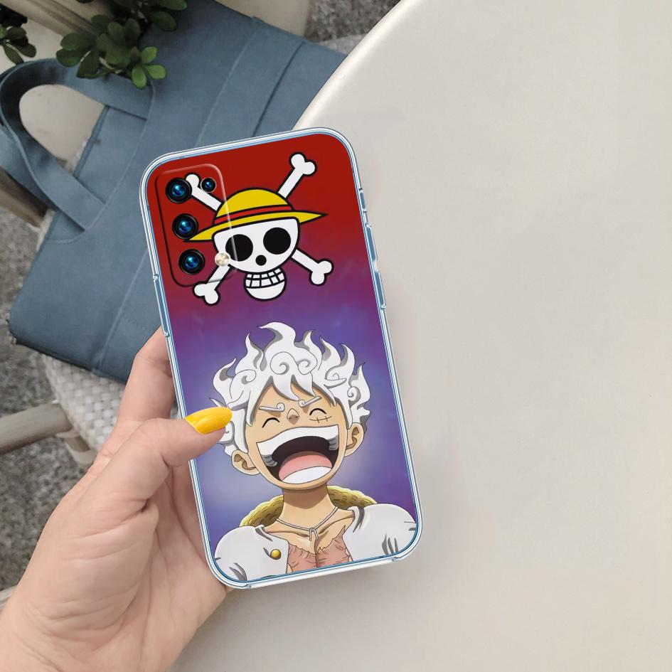 FM30 Luffy One Piece Soft Shell Transparent Phone Case for Samsung Galaxy A04 A04S A14 A23 A34 A54 M23 M33 M52 M53