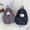 Schoolbag Korean Niche Star Schoolbag Female Leisure College Wind Backpack Male High School Student Light Travel Backpack Ins