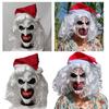Strašidelná klaunská maska pro dospělé Hororoví zabijáci Klaunská maska Krvavý šašek Celohlavová latexová maska Halloweenský cosplay kostým