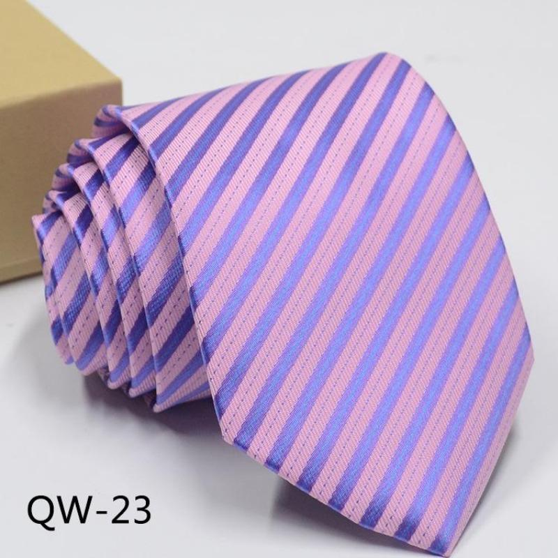 Men'S Dress Business Casual Professional Groom Wedding Best Man Striped Jacquard Fine Gentleman Men'S Premium Tie