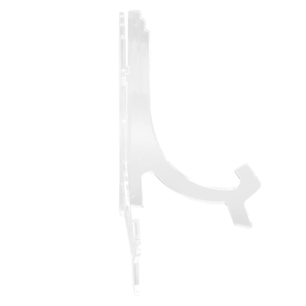 Runde Uhr Steht Acryl Zertifikat Display Halterung Rack-Home Ornament für Fotoalbum