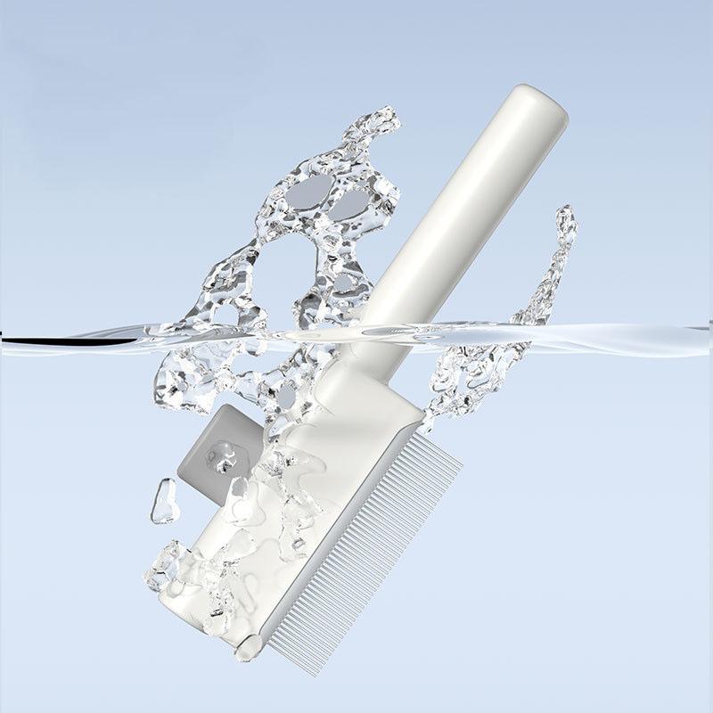 Grzebień do usuwania sierści zwierząt, Szczotka dla kota z przyciskiem zwalniającym, Samooczyszczająca się szczotka do pielęgnacji zwierząt