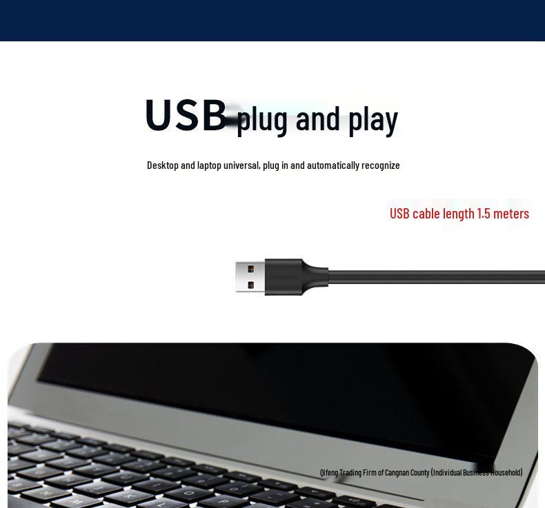 4K Ultra HD Streaming Camera with USB Microphone for Desktop and Laptop