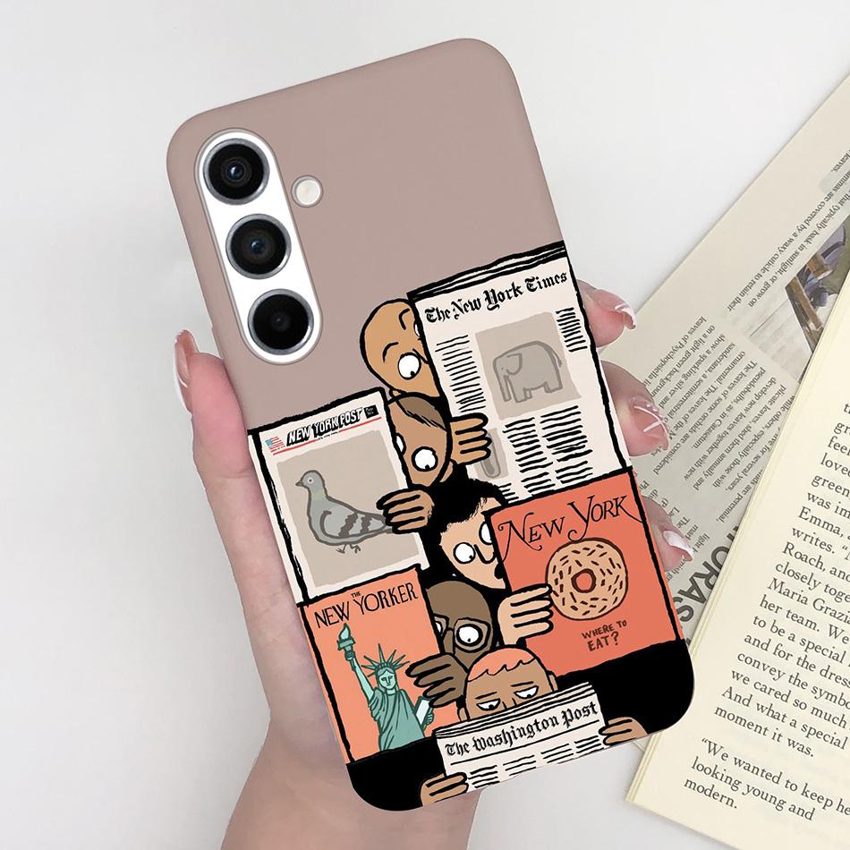 Hülle Für Samsung A54 5G Mode Niedlich Cartoon Rückseite Abdeckung Für Samsung GalaxyA54 A 54 SamsungA54 5G Handy Maske Silikon Hüllen Funda