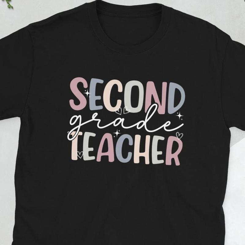 Proud 2nd Grade Teacher Second T Shirt