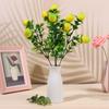 Holiday for Home Lemon Tree Greenery Decoration with Green Leaves Artificial Lemon Branch Fruit