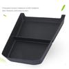 Small Item Storage for Car Console, Flexible Rubber Lower Tray with Two Section Design, Simple Placement, and Cleaner Access During Drives