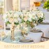 1/5pc Artificial Flower Silk Hydrangea Festival Decor Valentine's Day Home Room Garden Party Wedding Bridal Accessory Fake Peony