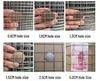 Edelstahl E18 Anti-Ratten und Anti-Vögel Verzinkter Eisendrahtgeflecht Gehegezaun