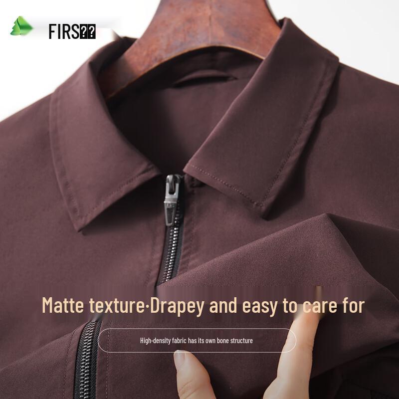 FIRS Men's Turn-Down Collar Business Casual Jacket