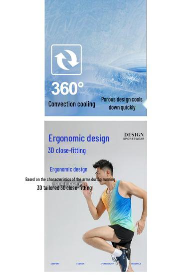 Men's Quick-Dry Marathon Racing Vest for Track, Trail, and Fitness Running