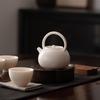 Zhizhe Jueqi 9-Piece White Jade Porcelain Tea Set